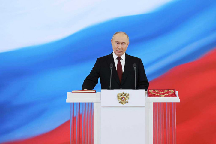 Putin Dilantik sebagai Presiden Rusia Masa Jabatan ke-5