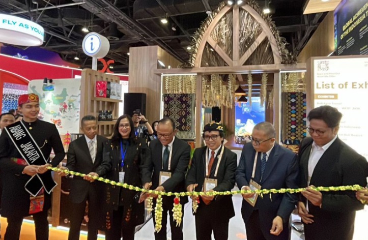 Parrtisipasi Indonesia di Arabian Travel Market. Dok. Kemenparekraf