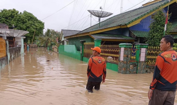 Sungai Aur Meluap, Puluhan Rumah di Muara Enim Terendam Banjir