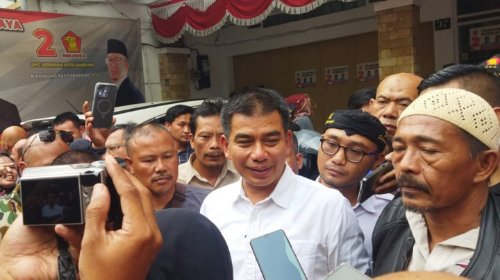 Dirut Perumda Tirtawening Daftar Penjaringan Pilwakot Kota Bandung ke Gerindra