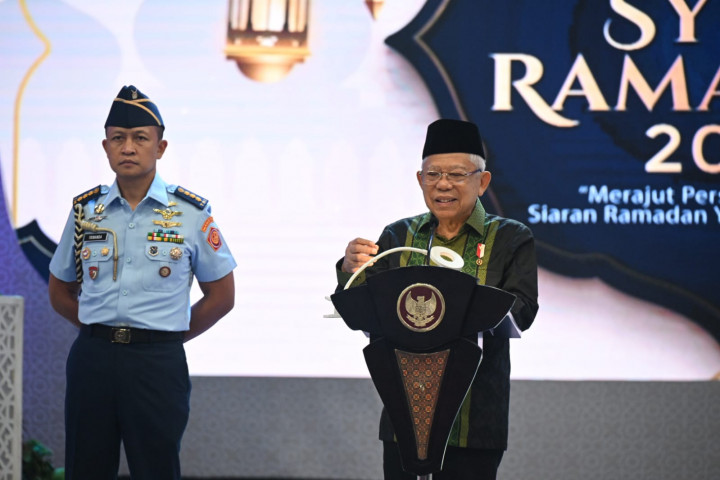 Ingatkan Lembaga Penyiaran Tak Fokus Kejar Rating, Wapres: Pastikan Sajikan Konten yang Mendidik