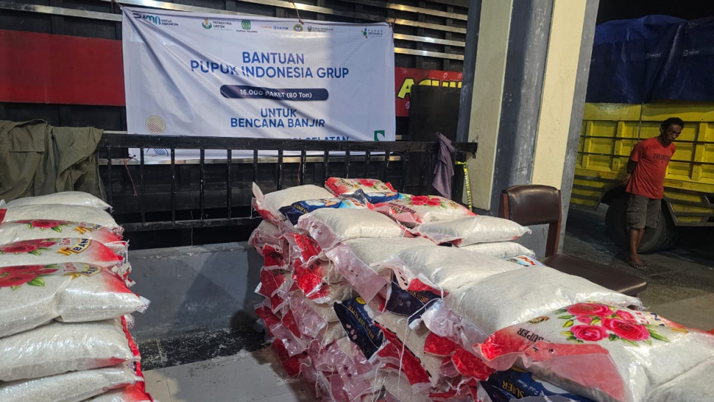 Pemerintah Kirim 40 Ton Beras ke Korban Banjir dan Longsor di Luwu