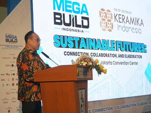 Megabuild Indonesia, menandai tonggak penting dalam industri bahan bangunan dan keramik di Indonesia. (Foto: Dok. istimewa)