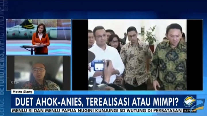 Anies-Ahok Disebut Berpotensi Duet di Pilgub DKI, Pengamat: Sulit Terjadi dan Tak Etis