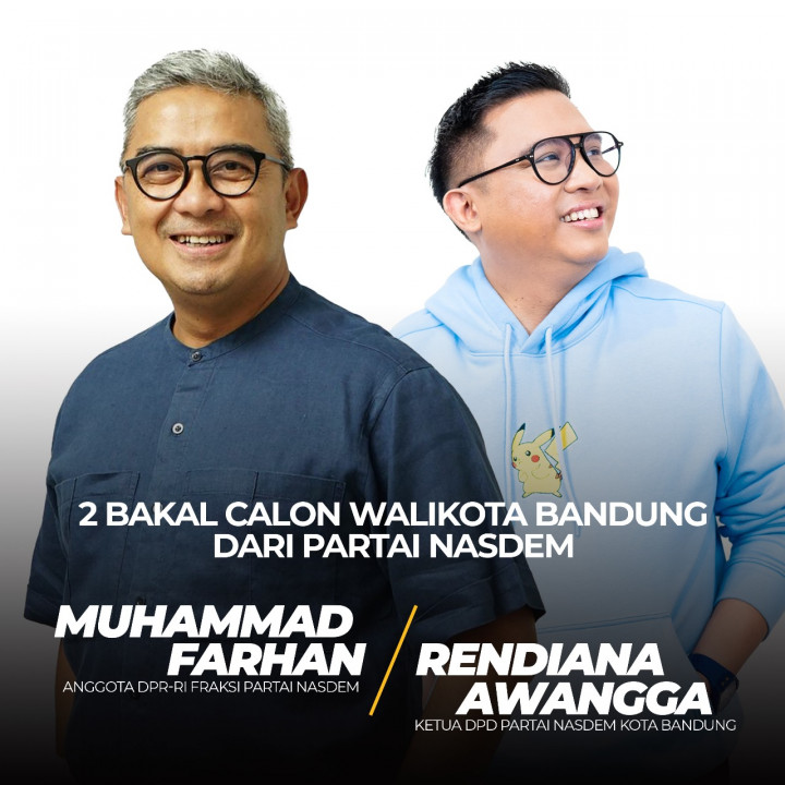 NasDem Usung Dua Nama untuk Pilkada Kota Bandung
