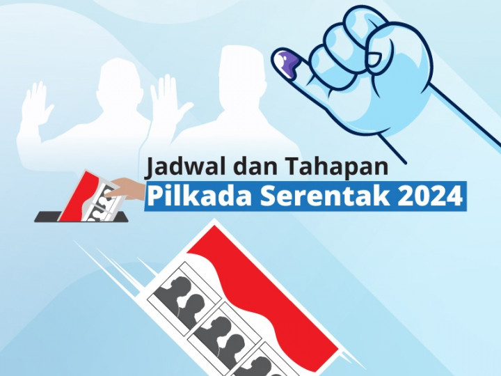 Jadwal dan Tahapan Pilkada Serentak 2024