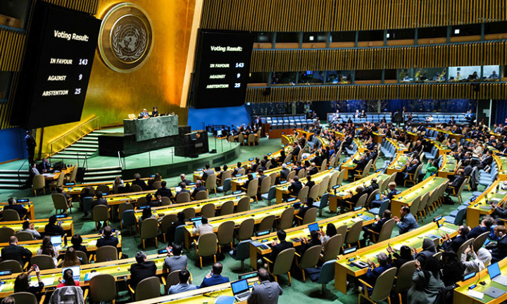 143 Negara Dukung Keanggotaan Palestina di PBB, Siapa yang Menolak dan Abstain?