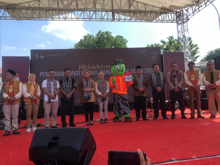 KPU Demak Kenalkan Brayo, Maskot Pilkada 2024
