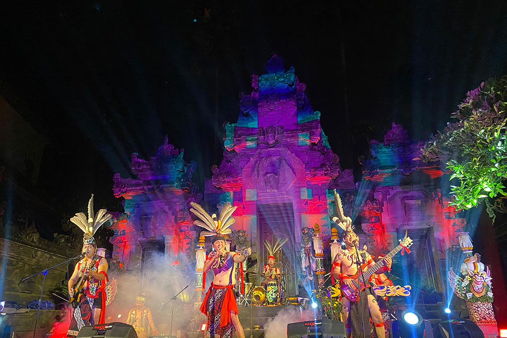 Bellacoustic saat tampil di IMEX 2024 (Foto: Shindu/Medcom)