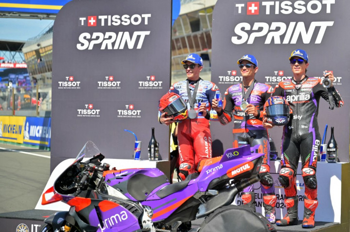 Martin Terdepan di Sprint MotoGP Prancis
