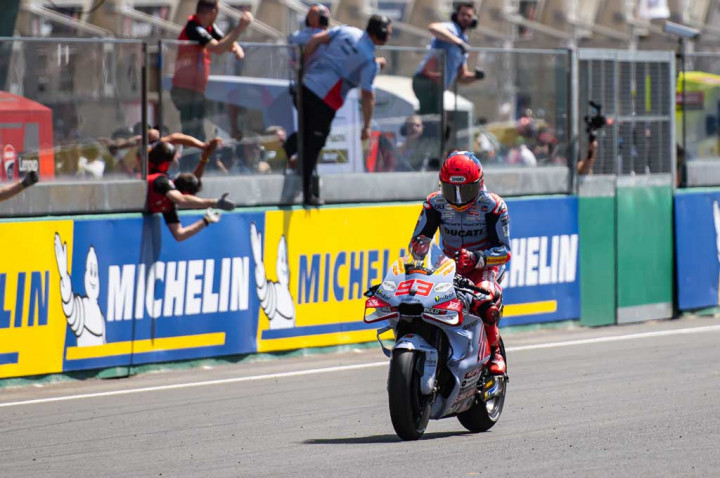 Trik Marc Marquez Incar Kemenangan di MotoGP Prancis 2024