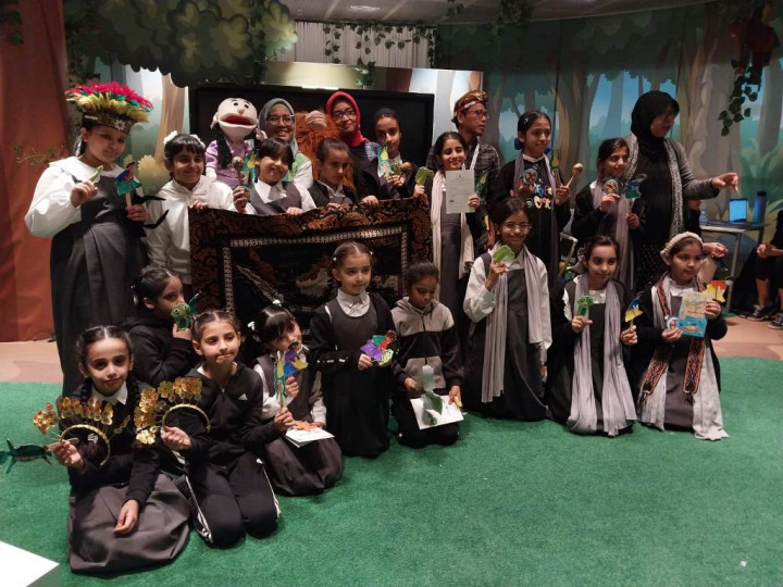 TBM Jakarta Tampilkan Baca Nyaring saat Berkunjung ke Qatar