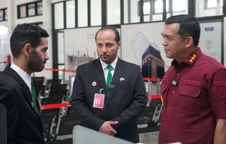 Dirjen Imigrasi Pastikan Layanan Makkah Route Perdana Berjalan Lancar