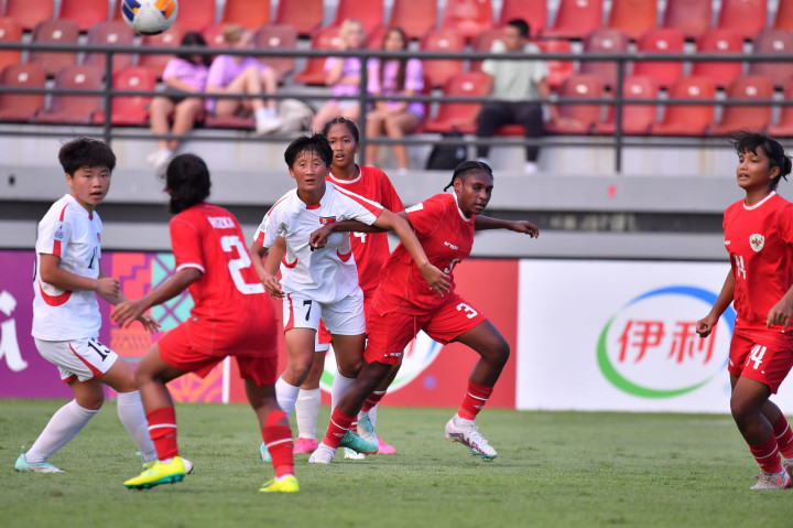 Giliran Korut yang Menang Telak atas Timnas Wanita Indonesia