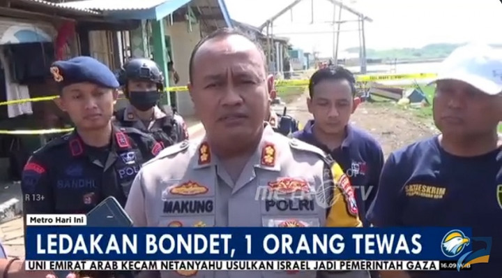 Polisi Olah TKP Ledakan Bom Ikan di Pasuruan