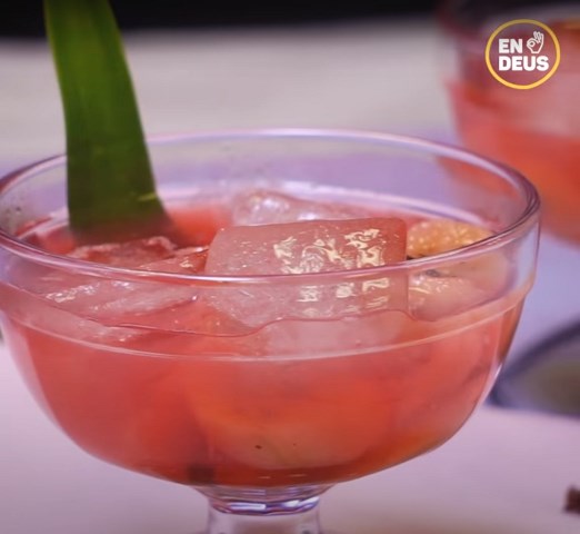 Meski serupa setup pisang, namun minuman ini unik. (Foto: Dok. Endeus TV)