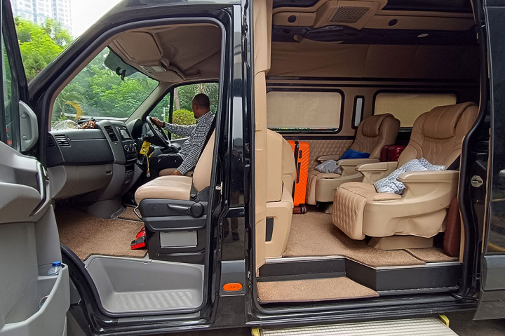 Penampakan Mercedes Benz Sprinter Milik SYL yang Disita KPK