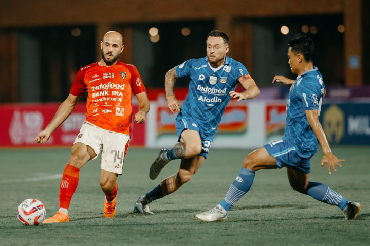 Championship Series Liga 1: Bali United Ditahan Imbang Persib pada Menit Akhir