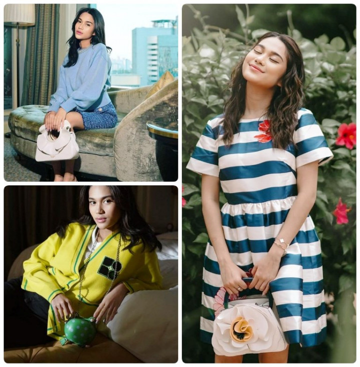 3 Inspirasi OOTD Musim Semi Bernuansa Playful ala Azizah Salsha