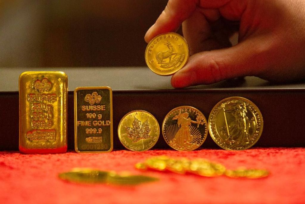 Emas Antam. Foto: AFP.