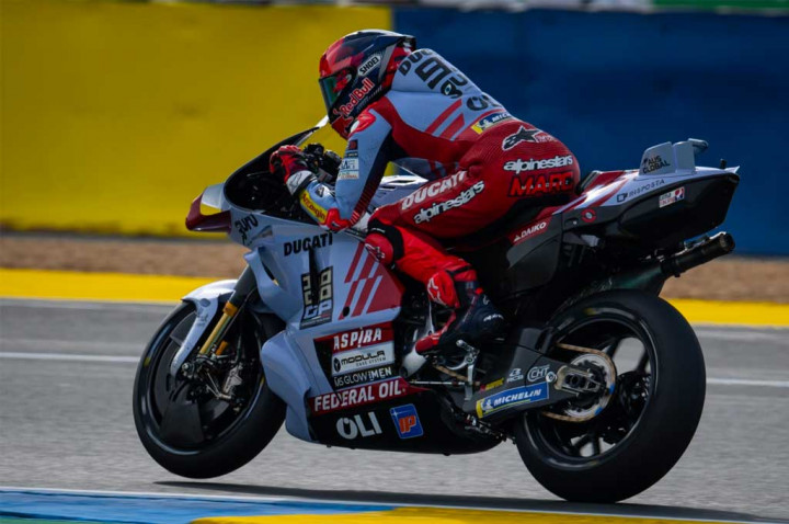 Faktor Ini Bikin Marc Marquez Sapu Podium Ganda di MotoGP Prancis