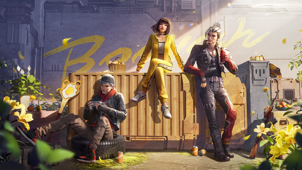 Ilustrasi anime Free Fire.