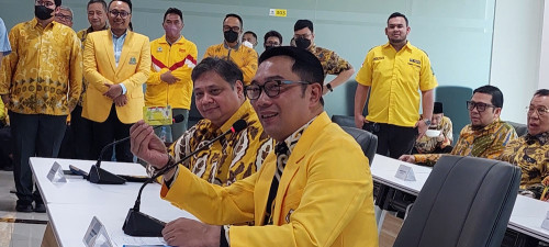 Waketum Golkar Ridwan Kamil/Medcom.id/Anggi