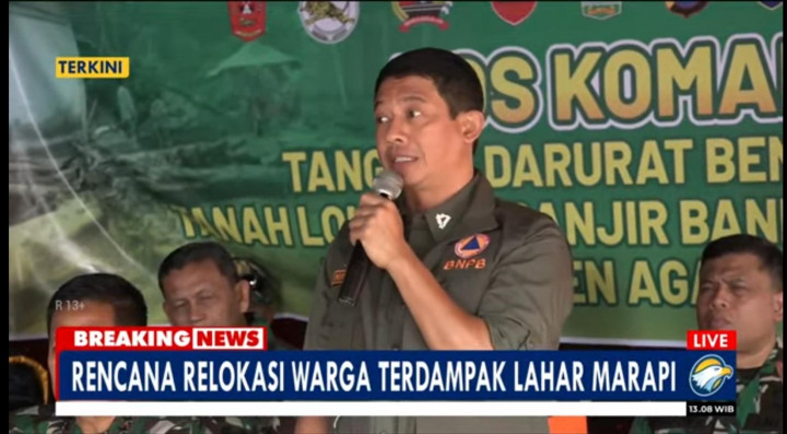 Kebutuhan Pengungsi Banjir Lahar Dingin di Sumbar Dipastikan Terpenuhi