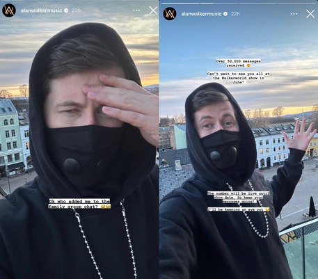 Bagikan Nomor Telepon Lokal, Alan Walker dapat 50 Ribu Pesan dan Dimasukan ke Grup Keluarga