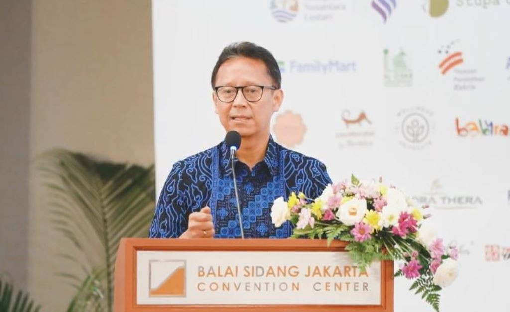 Menteri Kesehatan Budi Gunadi Sadikin hadir dalam pembukaan Special Kids Expo (SPEKIX) 2024 pada 11 Mei 2024. (Foto: Dok. Ist)