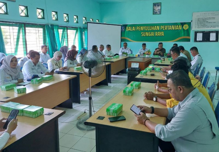 Antisipasi Darurat Pangan, Kementan Evaluasi Pelaksanaan Upsus di Kalsel
