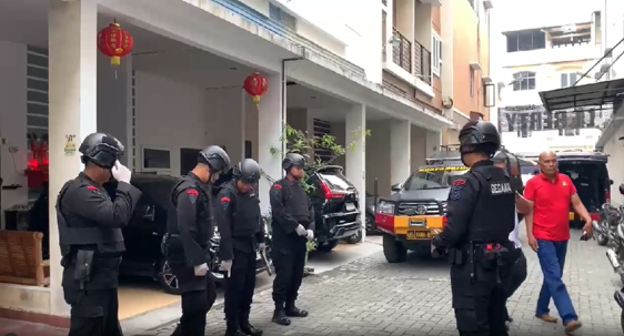 Polda Sumut Olat TKP Ledakan di Kompleks Liberty Residence Medan