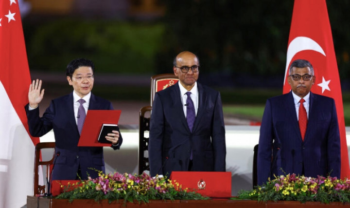 Lawrence Wong Resmi Jabat Perdana Menteri Baru Singapura