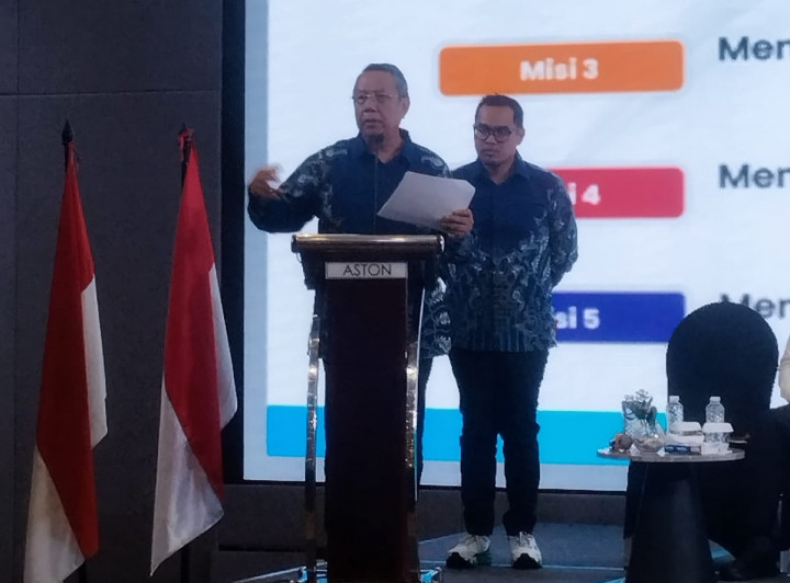 Benyamin-Pilar Paparkan Keberlanjutan Pembangunan Tangsel di DPW NasDem Banten