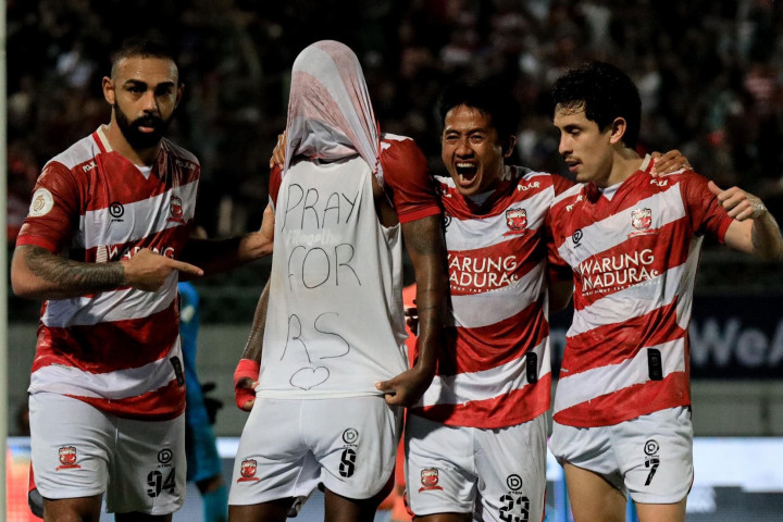 Championship Series Liga 1: Madura United Tekuk Borneo FC di Leg 1 Semifinal