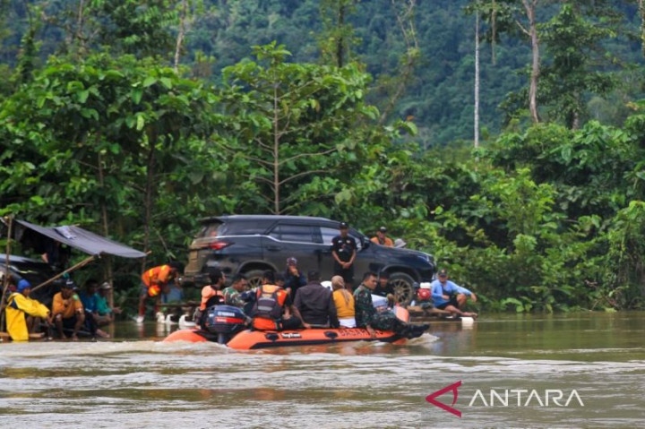 3 Buaya Muncul di Sungai Lalindu Konawe Utara Pascabanjir Besar