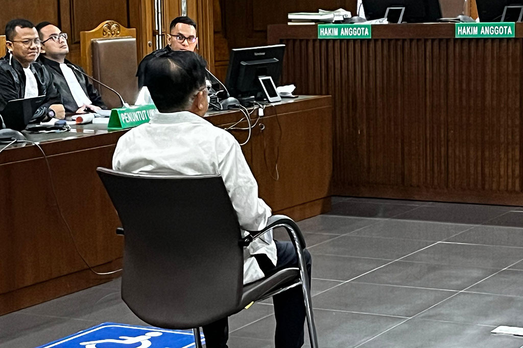 Momen JK Tiba di PN Tipikor Jakpus