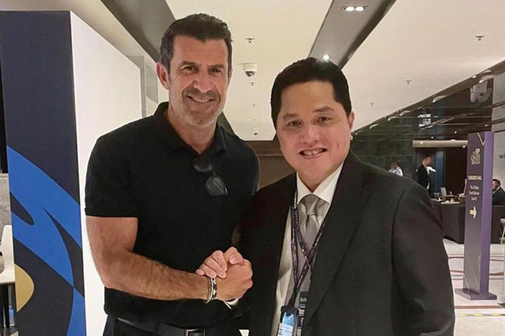 Potret Erick Thohir Jumpa Beberapa Legenda Inter Milan