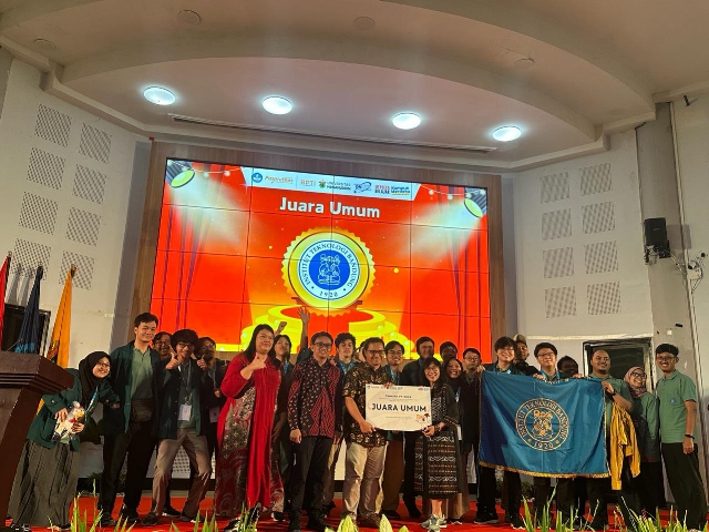 Top! ITB Sabet Juara Umum ONMIPA-PT 2024 Tiga Tahun Berturut-turut