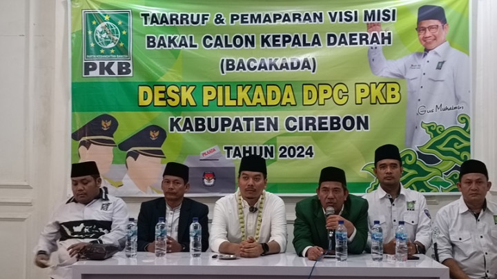 Ketua PB PMII Mendaftar Bakal Cabup Cirebon via PKB