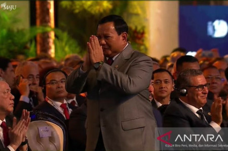 Di World Water Forum, Jokowi Perkenalkan Prabowo Presiden RI Terpilih