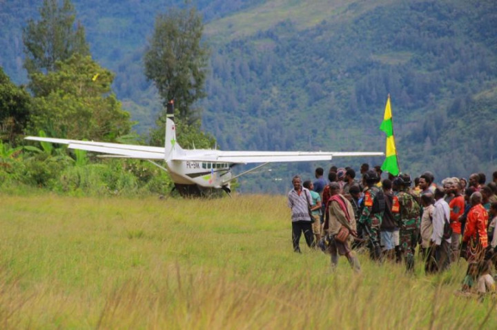 Bandara Pogapa di Intan Jaya Kembali Beroperasi Usai Penyerangan OPM