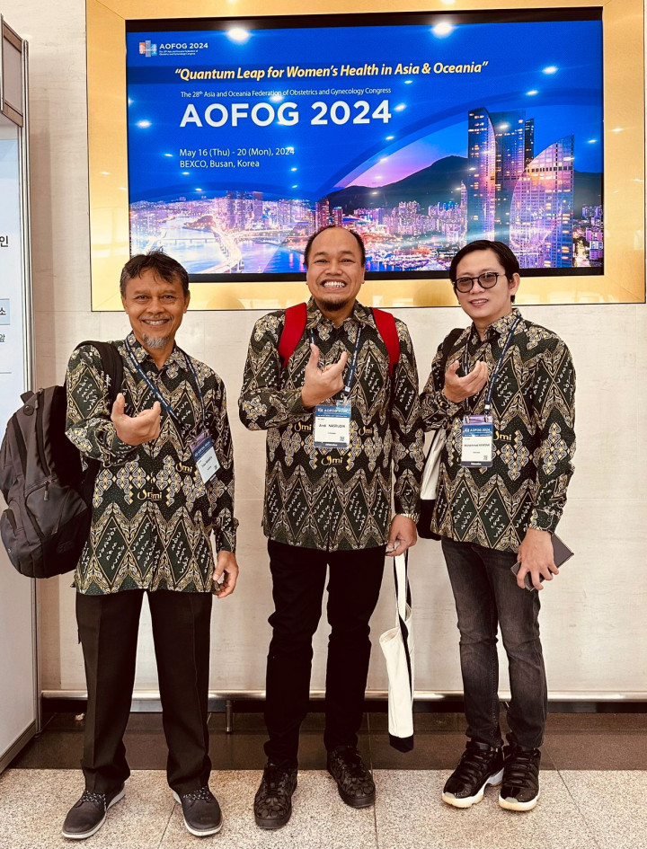Tiga Dosen FK UMI Paparkan Hasil Penelitian dalam AOFOG 2024 di Busan Korea Selatan