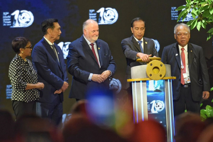 Jokowi Buka World Water Forum Ke-10