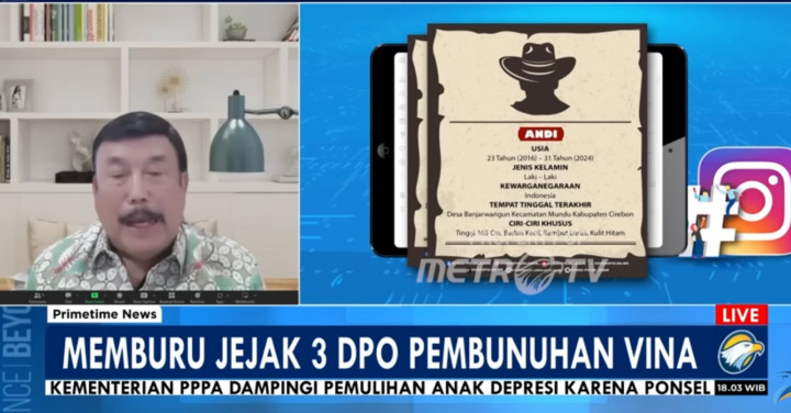 Mantan Kabareskrim Nilai Janggal DPO 3 Terduga Pelaku Pembunuhan Vina di Cirebon