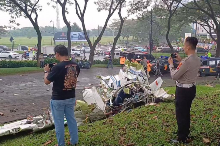 KNKT: Punya Rekaman Kejadian Pesawat Jatuh di BSD Bisa Dikirim Via DM