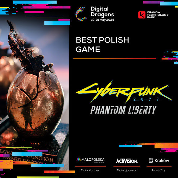 Cyberpunk 2077 Menang Penghargaan di Digital Dragons 2024