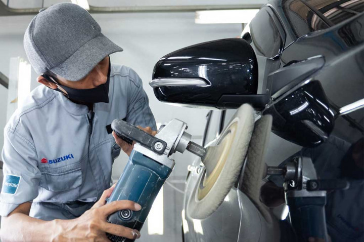 Jangan Biarkan Bodi Mobil Lecet Tanpa Perawatan, Nih Solusi Suzuki