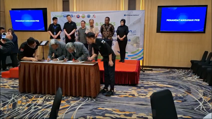 Pangansari dan Serikat Pekerja Teken Kesepakatan PKB