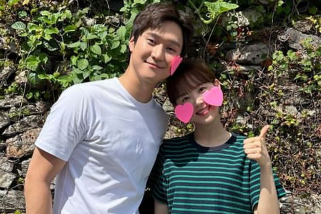 Go Kyung Pyo dan Kang Han Na (Foto: Instagram Kang Han Na)